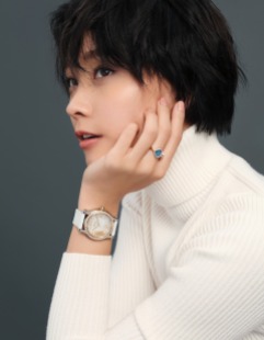 Hedwig Tam for Chopard happy diamond campaign